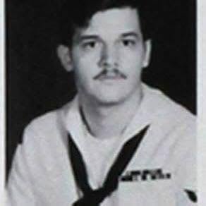 David during his service in the United States Navy